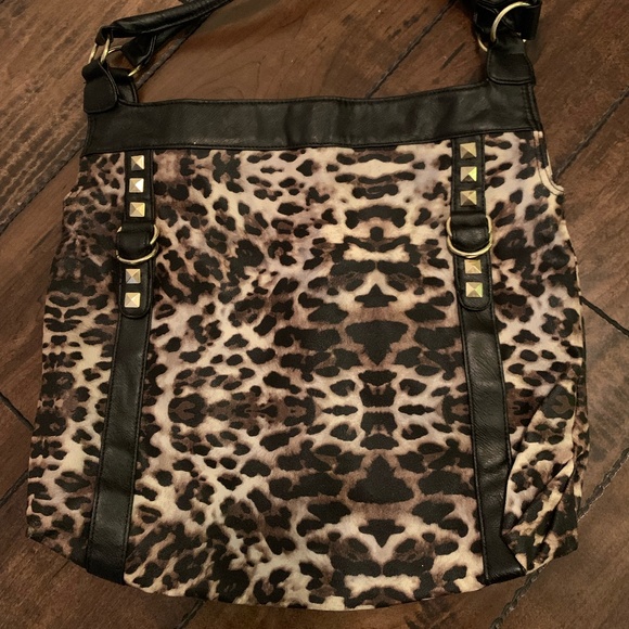 Animal Print Tote Purse - Picture 1 of 4